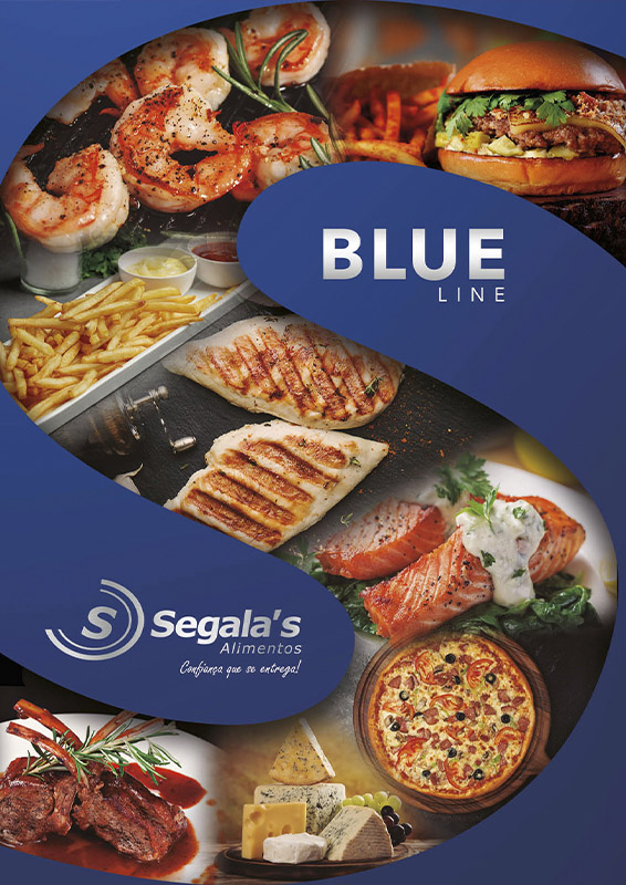 Capa do catálogo Catálogo Blue